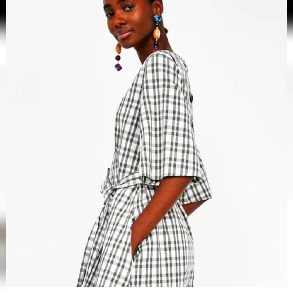 Zara maxi dress with pockets